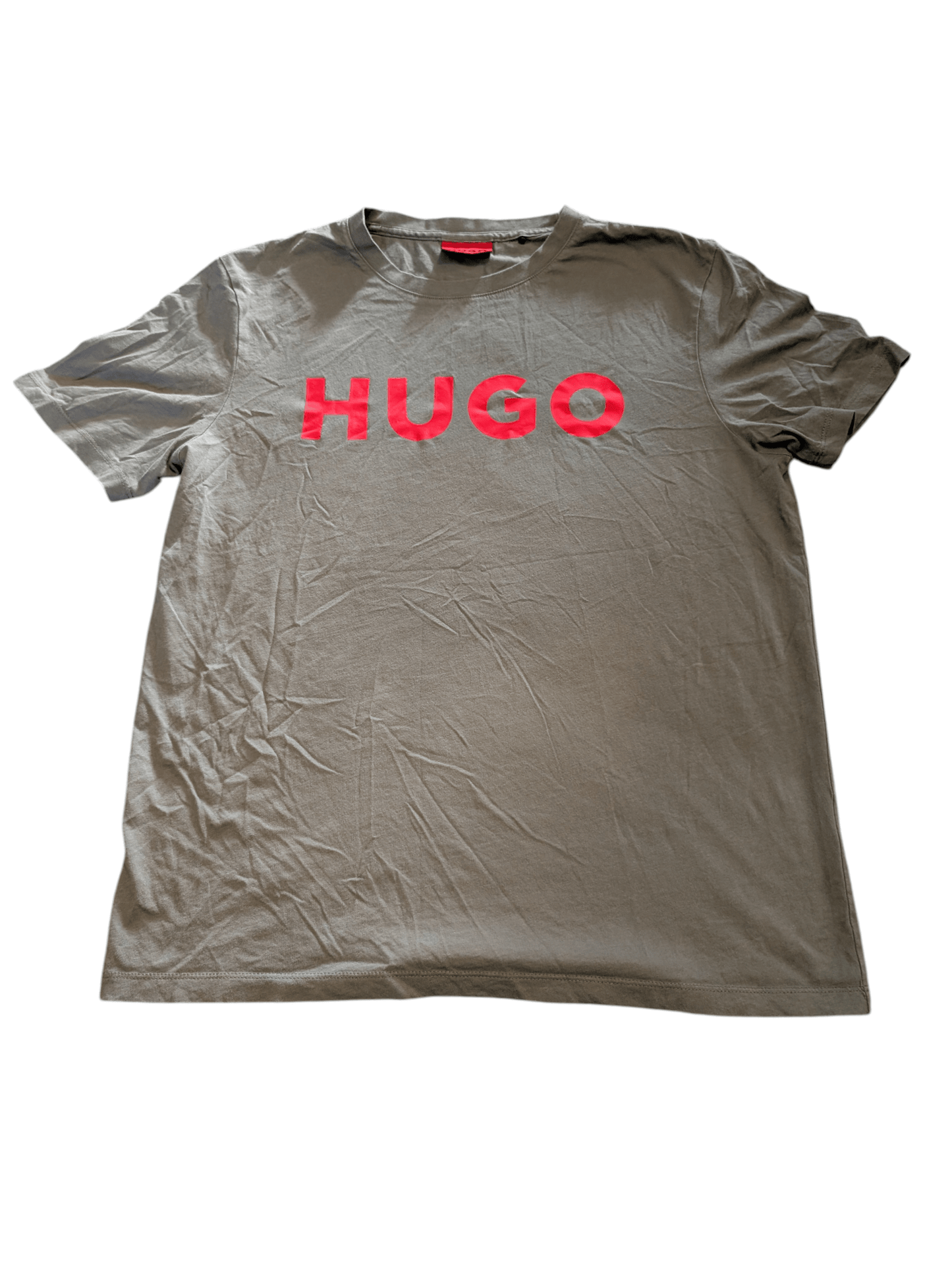 Hugo Boss Grey T-Shirt - Mens S - REWEAR CLUB