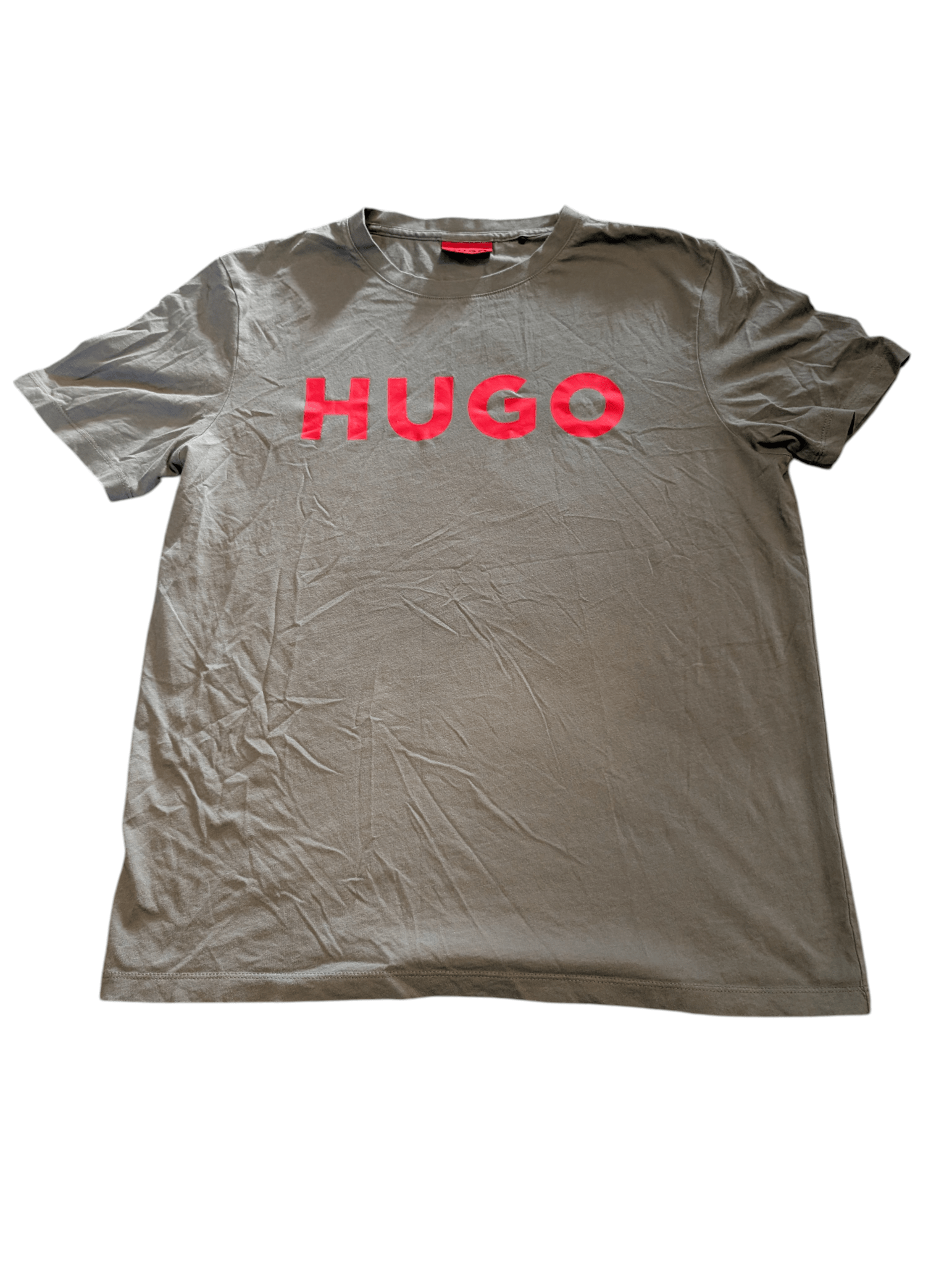 Hugo Boss Grey T-Shirt - Mens S - REWEAR CLUB