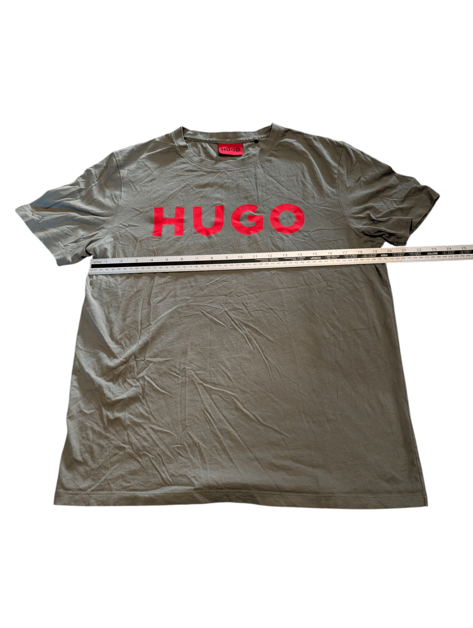 Hugo Boss Grey T-Shirt - Mens S - REWEAR CLUB