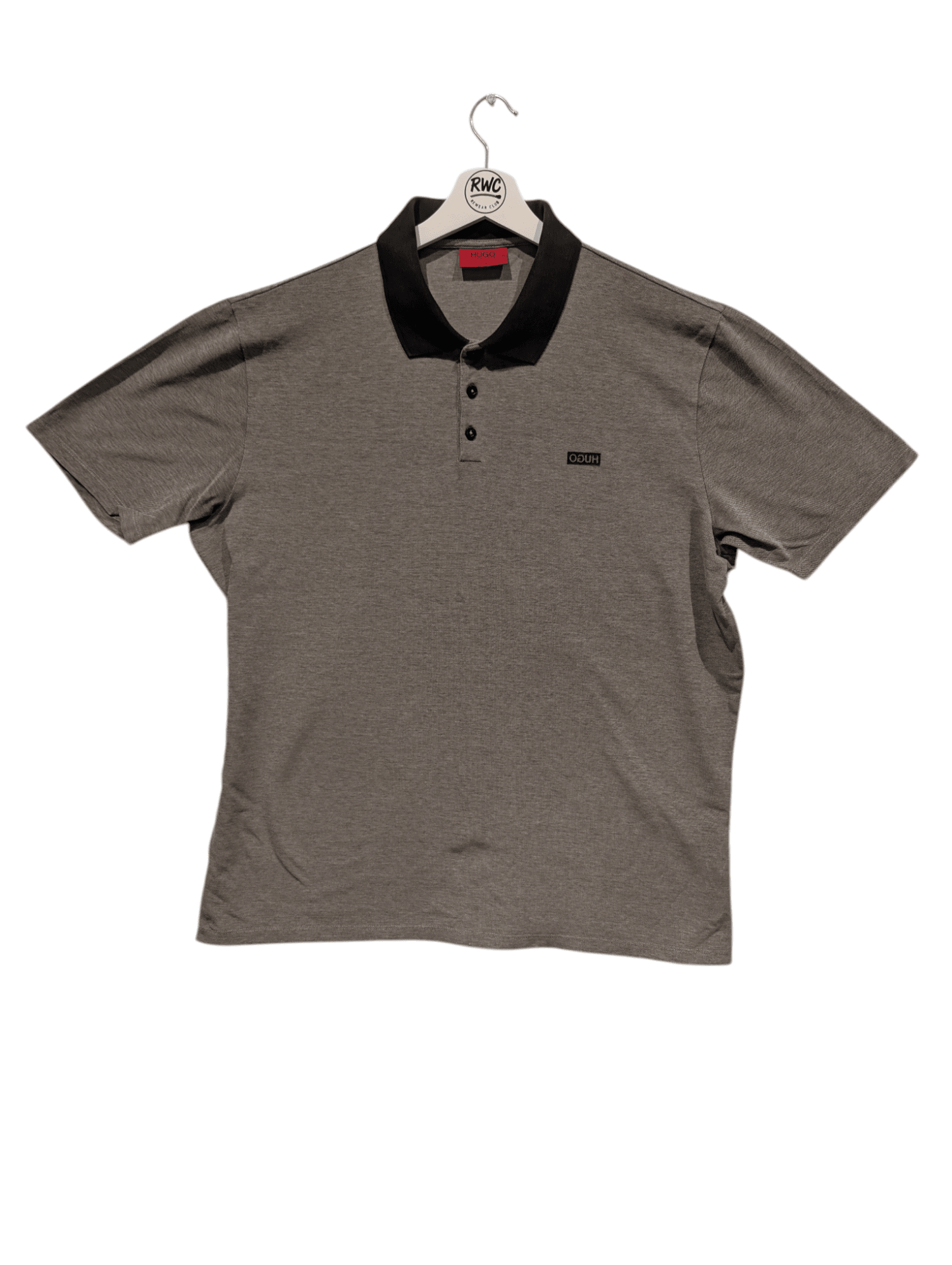 Hugo Boss Men's Polo Shirt Grey Size XXL - REWEAR CLUB