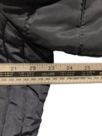 Joules Navy Puffer Jacket Womens Quilted Coat Faux Hood Winter - REWEAR CLUB