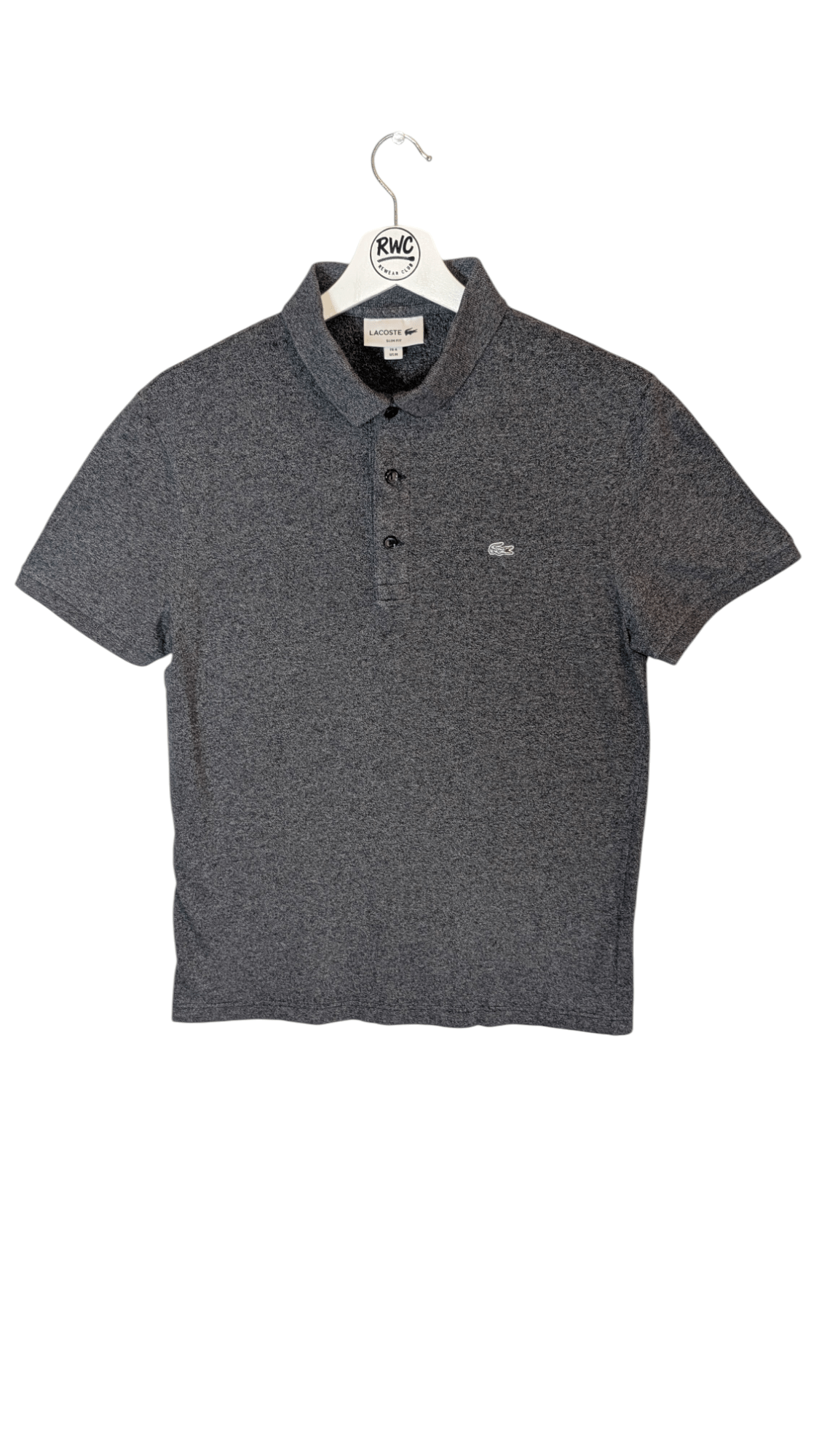 Lacoste Slim Fit Polo Shirt Grey - REWEAR CLUB