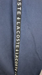 Lacoste Tape Logo Jumper Black - REWEAR CLUB