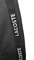 Lacoste Tape Logo Jumper Black - REWEAR CLUB