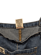 Lucy & Yak Women's Mid Wash Blue Dungarees Denim Size 14 - REWEAR CLUB