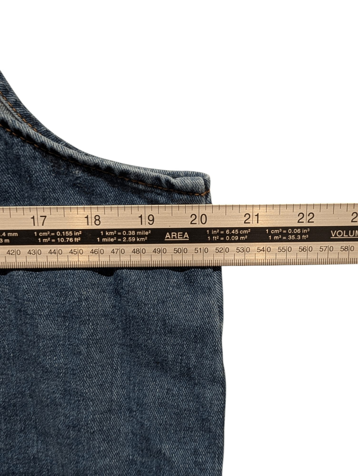 Lucy & Yak Women's Mid Wash Blue Dungarees Denim Size 14 - REWEAR CLUB