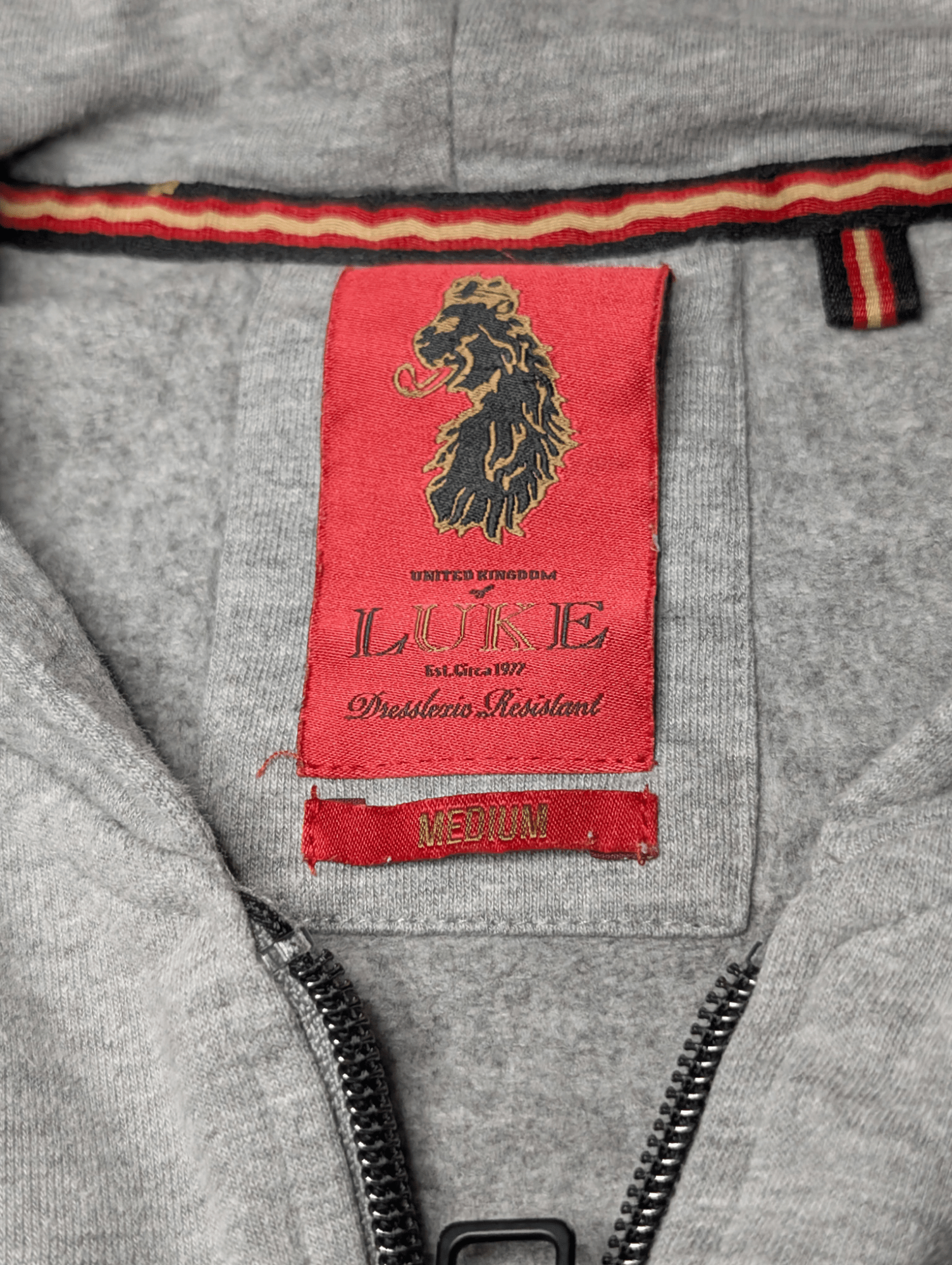 Luke Men's Full Zip Jacket Size Medium - REWEAR CLUB