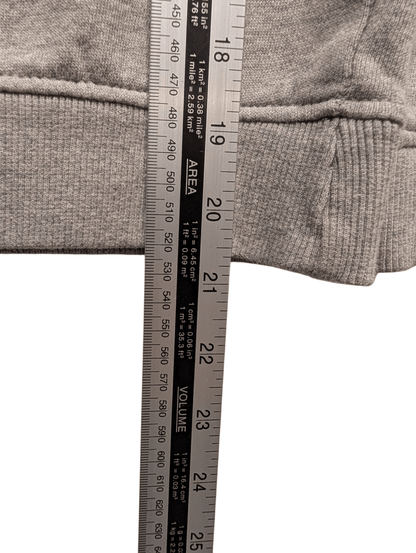 Lyle & Scott Boy's Sweatshirt Embroidered Logo Grey Size 11 - 12Y - REWEAR CLUB