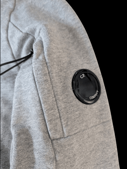 Mens Greystone C.P Company Diagonal Raised Fleece Lens Sweatshirt Jumper Size Large - REWEAR CLUB
