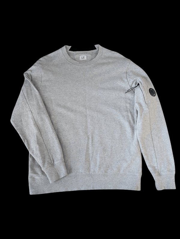 Mens Greystone C.P Company Diagonal Raised Fleece Lens Sweatshirt Jumper Size Large