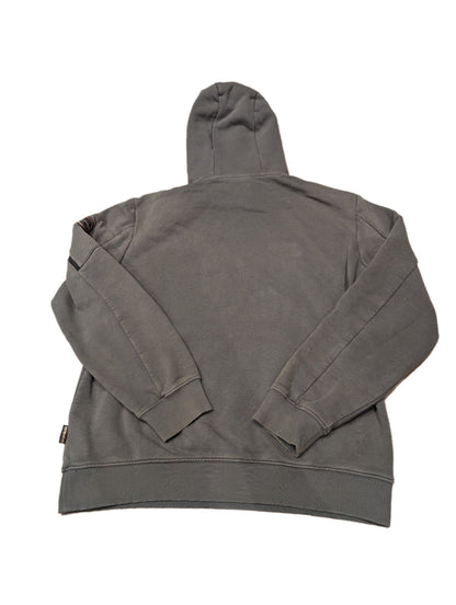 Men's Napapijri Green Hoodie Size Large - REWEAR CLUB