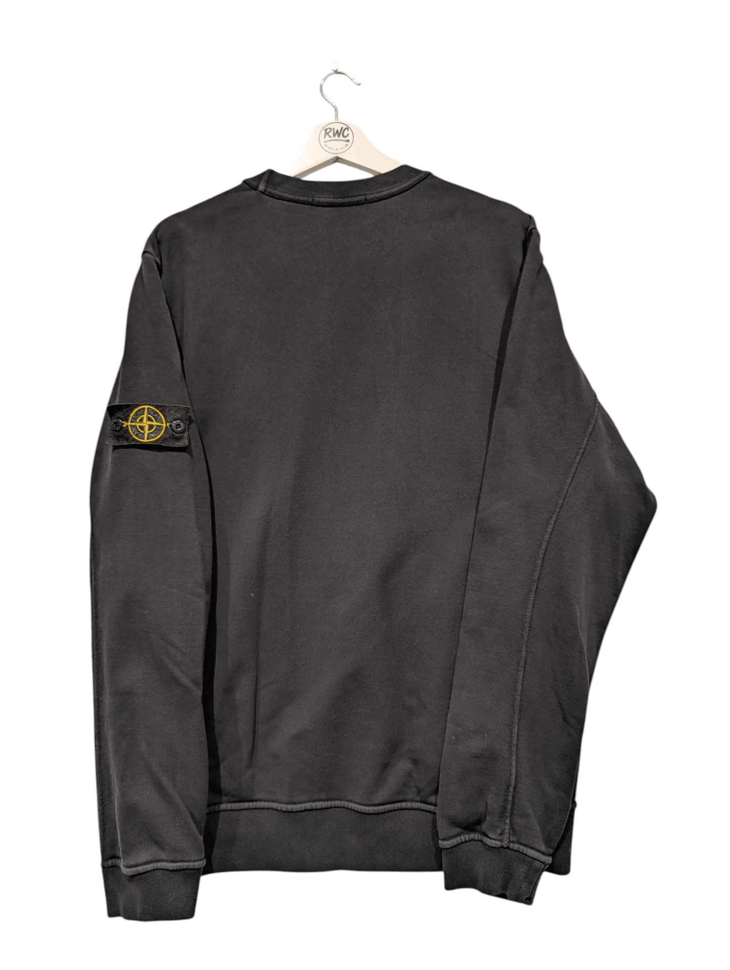 Men's Stone Island Jumper Black Size Extra Large - REWEAR CLUB