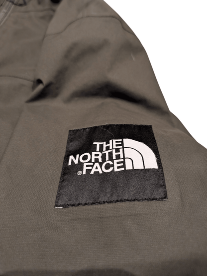 Men's The North Face Dark Green Khaki Windbreaker Coat Jacket Size XL Extra Large - REWEAR CLUB
