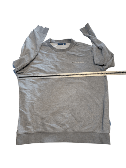 Napapijri Grey Jumper - Mens XL - REWEAR CLUB