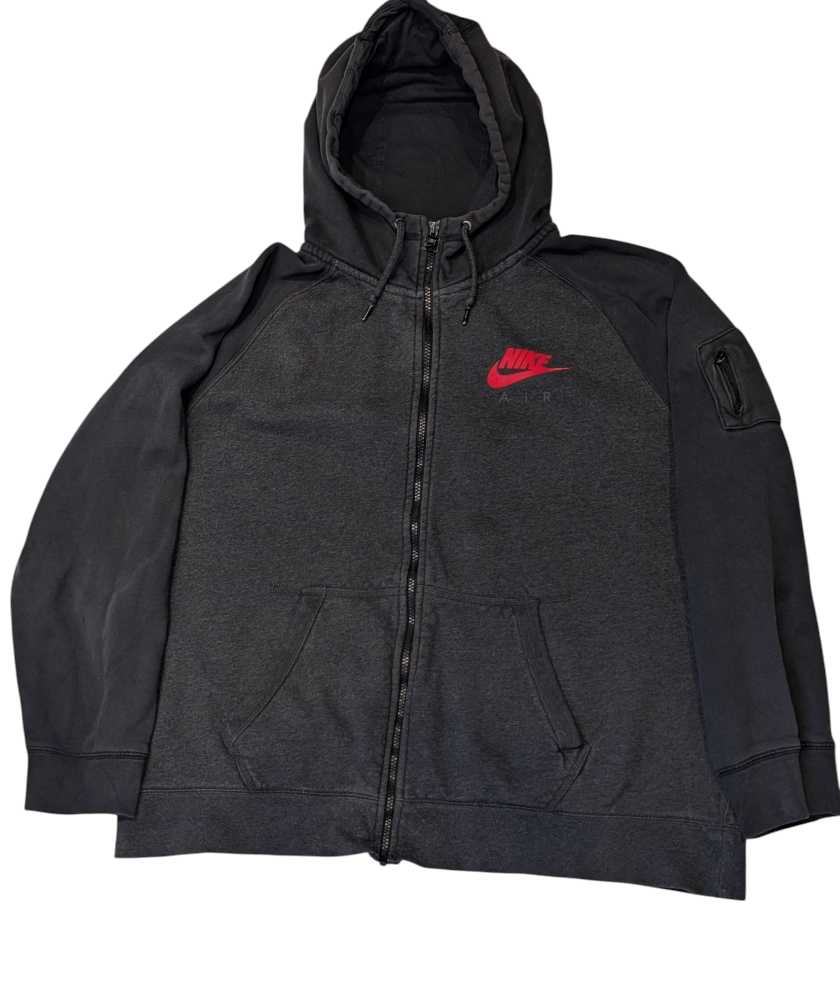 Nike Air Full Zip Jacket Grey - REWEAR CLUB