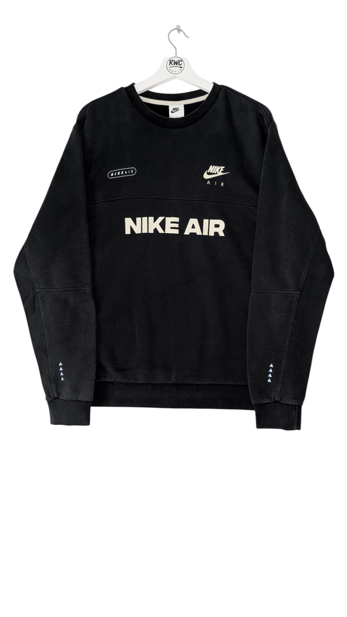 Nike Men's Air Max DM5207 Sweatshirt Black Size Medium