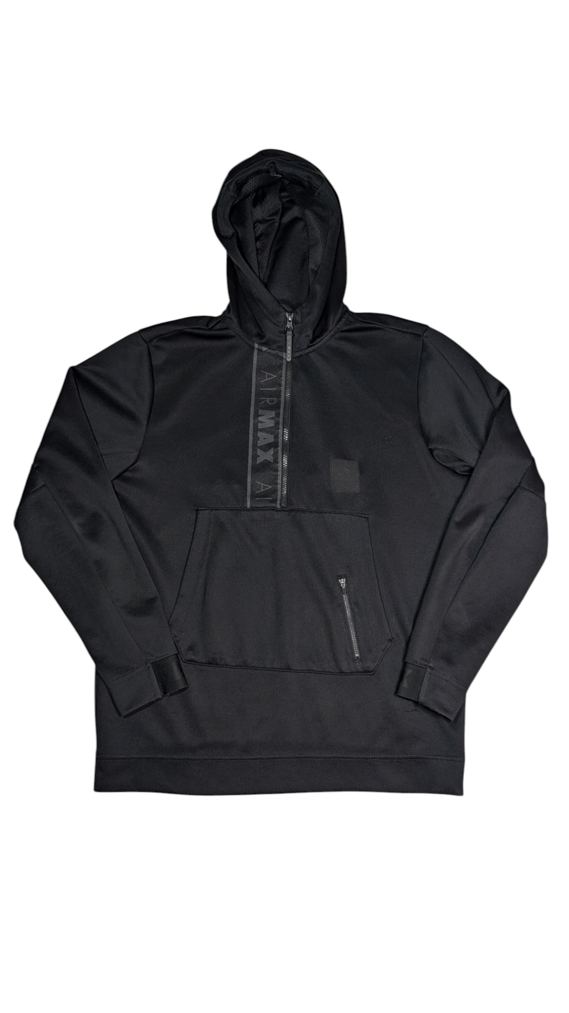 Nike Air Max Half Zip Hoodie Black - REWEAR CLUB