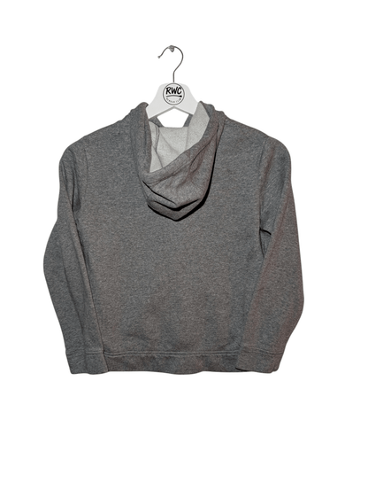 Nike Boy's Hoodie Embroidered Logo Grey Size S 128/137cm - REWEAR CLUB