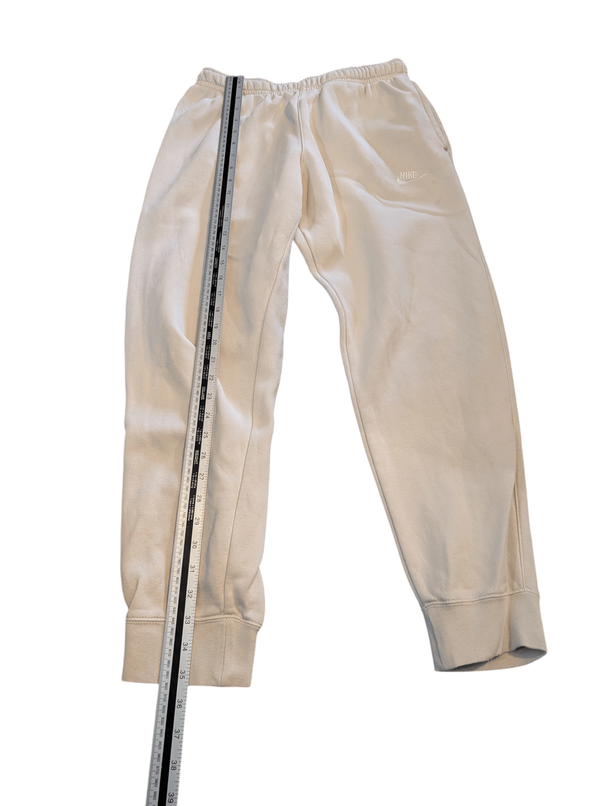 Nike Cream Essential Joggers - Mens M - REWEAR CLUB