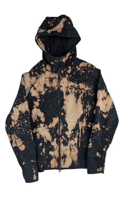 Nike Men's Hoodie Tye Dye Black Size Medium - REWEAR CLUB