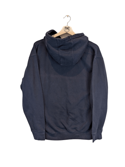 Nike Men's Logo Navy Hoodie Jumper Size Medium - REWEAR CLUB