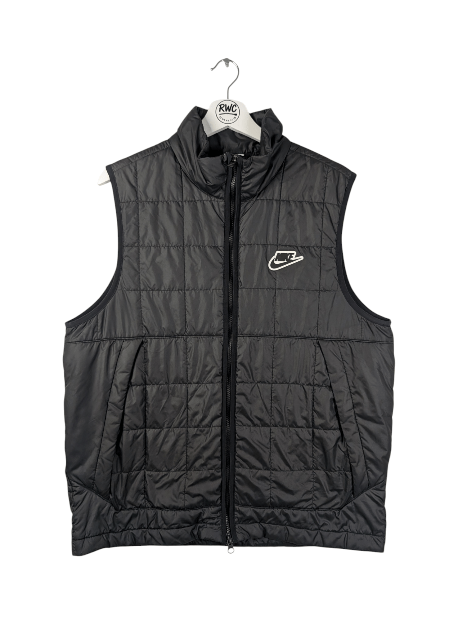 Nike Men's Sportswear Gilet Black Size Large - REWEAR CLUB