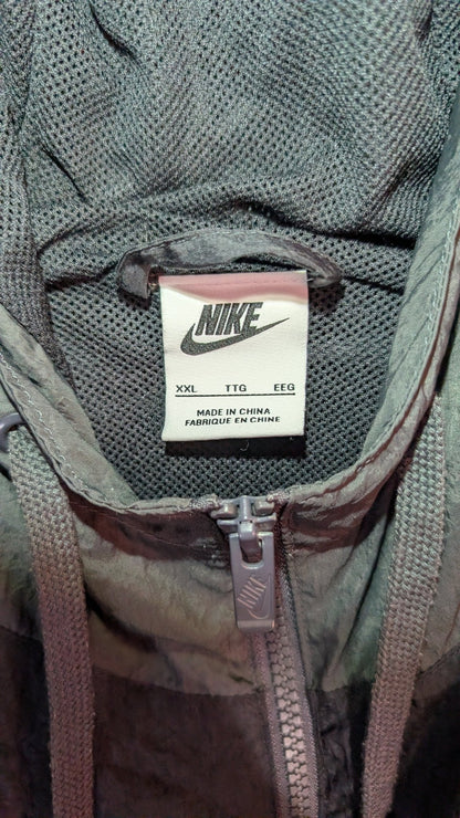 Nike Sports Windbreaker Black / Grey - REWEAR CLUB