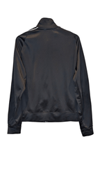 Nike Sportswear Swoosh Taped Track Jacket Black - REWEAR CLUB