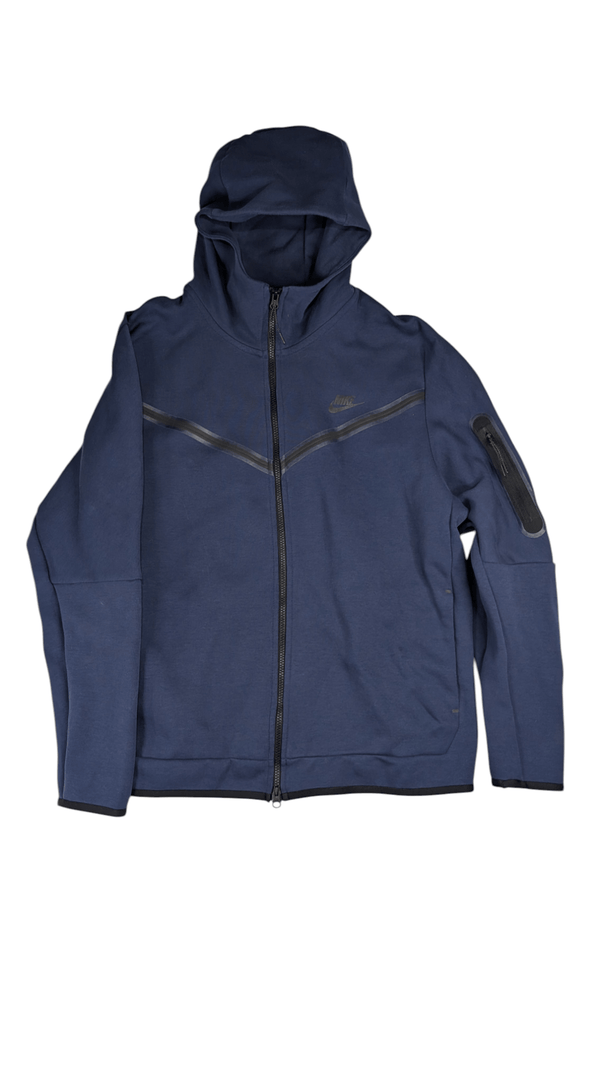 Nike Men's Sportswear Tech Fleece Blue Size Extra Large