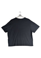 Nike Swoosh Crop Tee Black - REWEAR CLUB