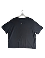 Nike Swoosh Crop Tee Black - REWEAR CLUB