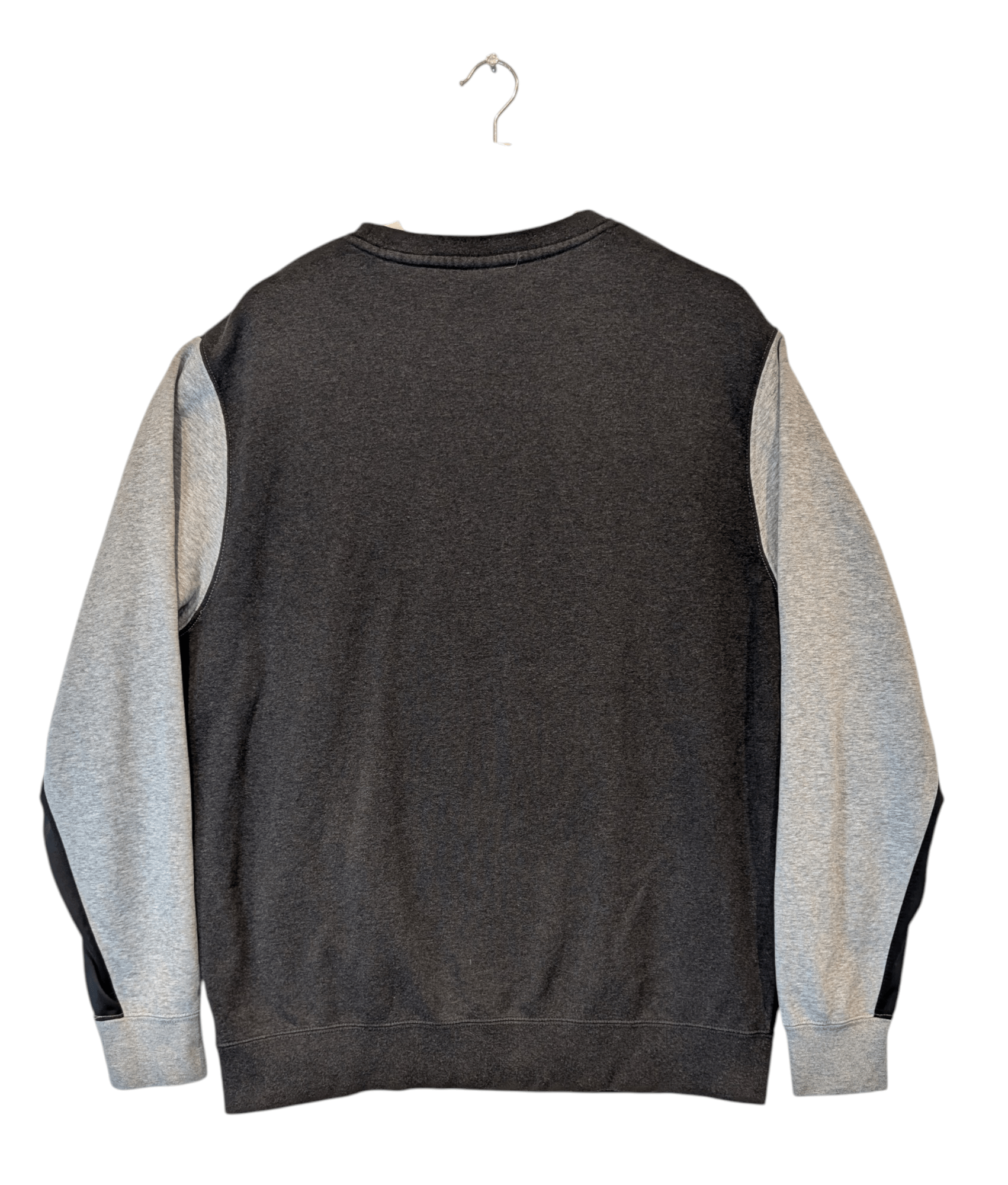 Nike Two Tone Logo Sweatshirt Grey / Black - REWEAR CLUB