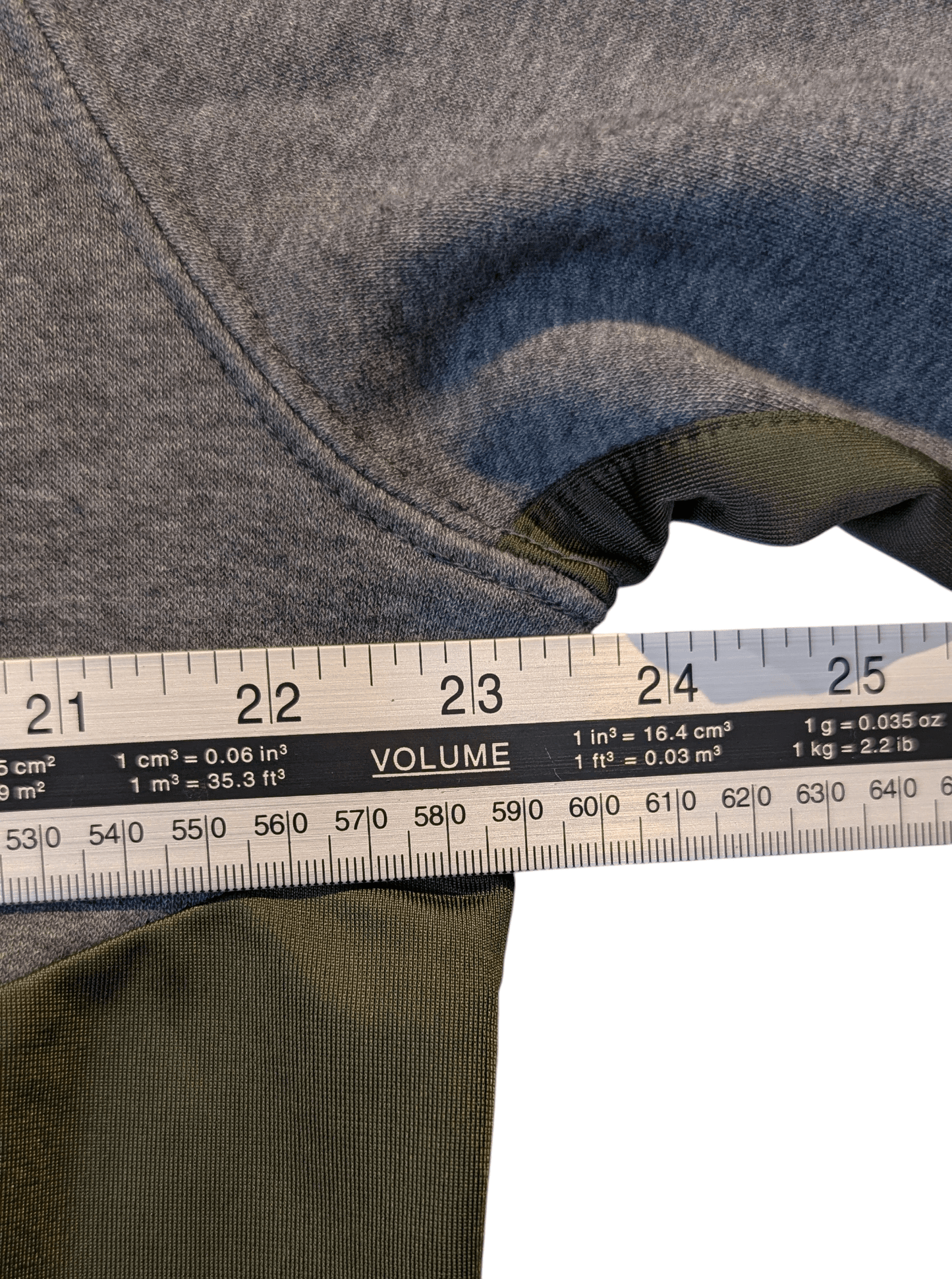 Nike Two Tone Logo Sweatshirt Grey / Khaki - REWEAR CLUB