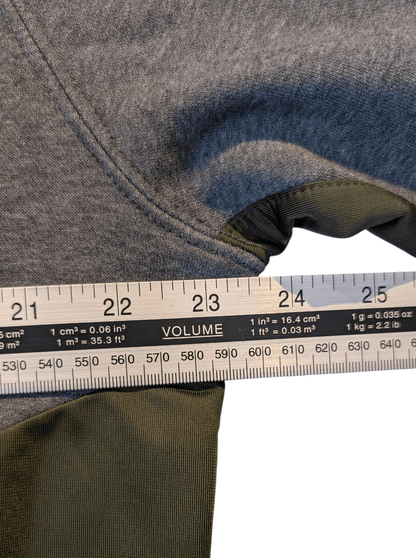 Nike Two Tone Logo Sweatshirt Grey / Khaki - REWEAR CLUB