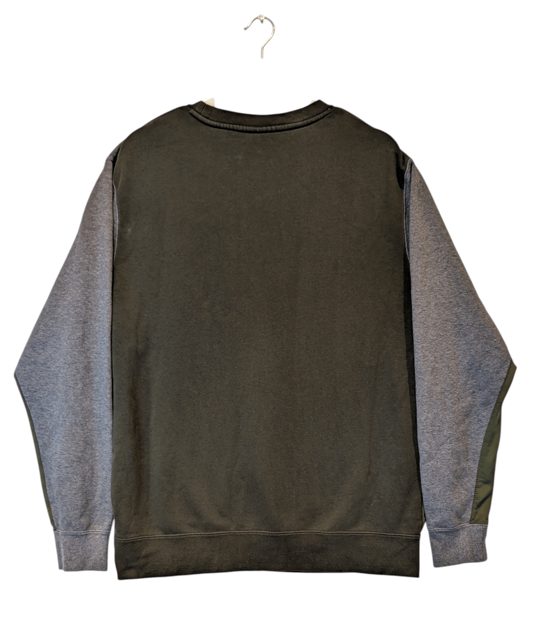 Nike Two Tone Logo Sweatshirt Grey / Khaki - REWEAR CLUB
