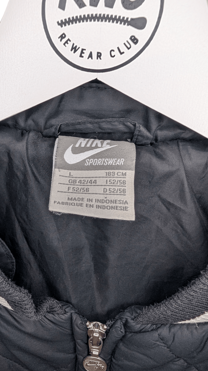 Nike Vintage 90s Sportswear Gilet Black - REWEAR CLUB