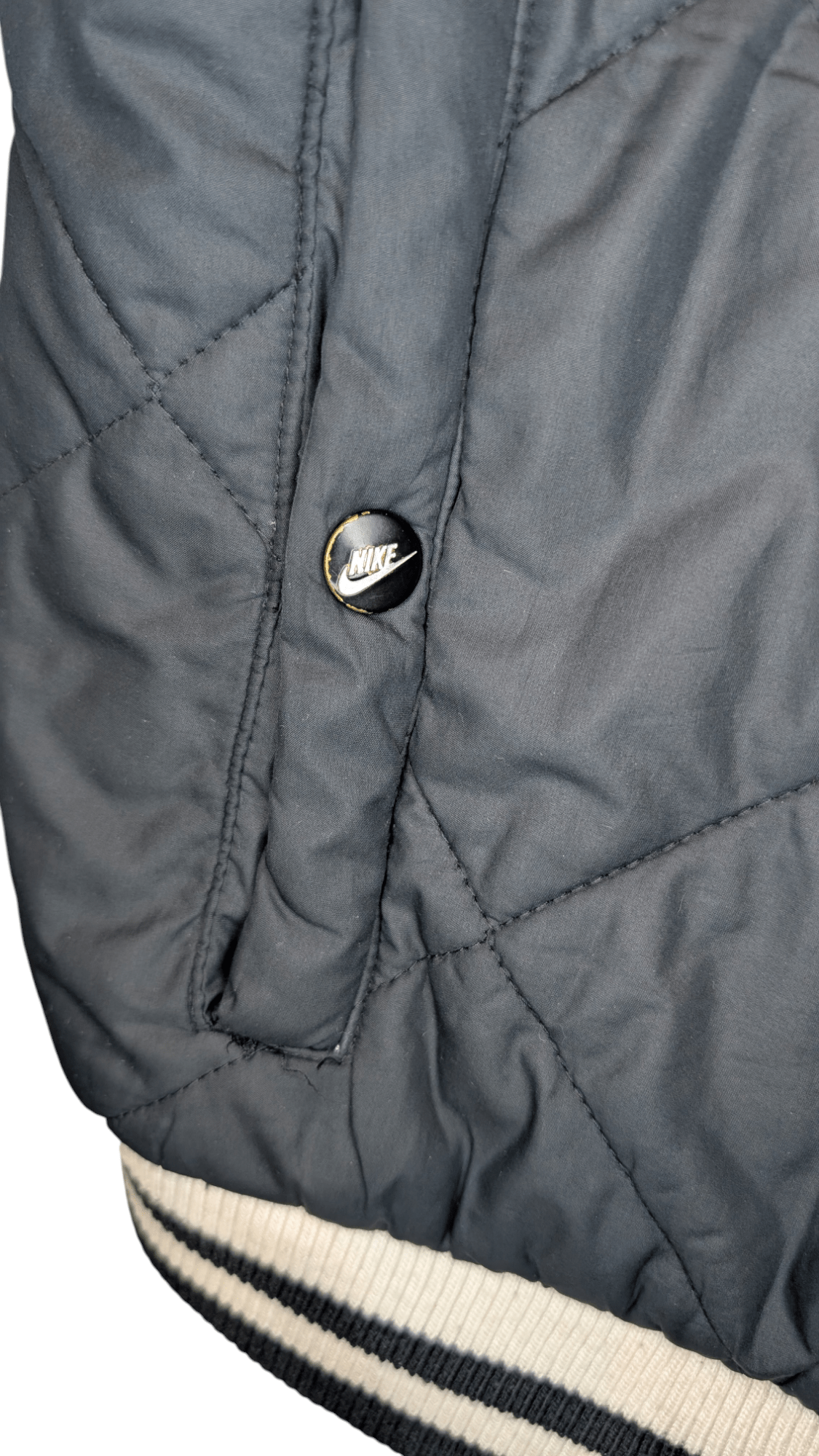 Nike Vintage 90s Sportswear Gilet Black - REWEAR CLUB