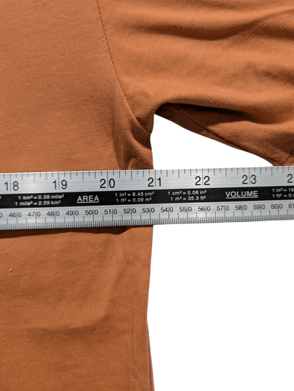 Palace Men's Oversized "Valley Of The Shadows" T-shirt "Caramel" Size Large - REWEAR CLUB