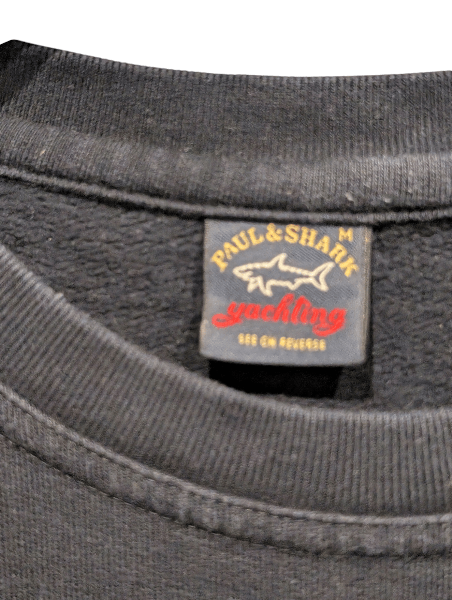 Paul & Shark Yachting Navy Sweatshirt Crewneck Mens Jumper Size M - REWEAR CLUB
