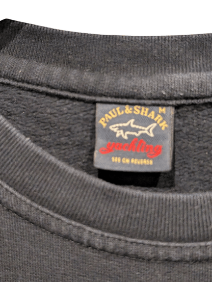 Paul & Shark Yachting Navy Sweatshirt Crewneck Mens Jumper Size M - REWEAR CLUB