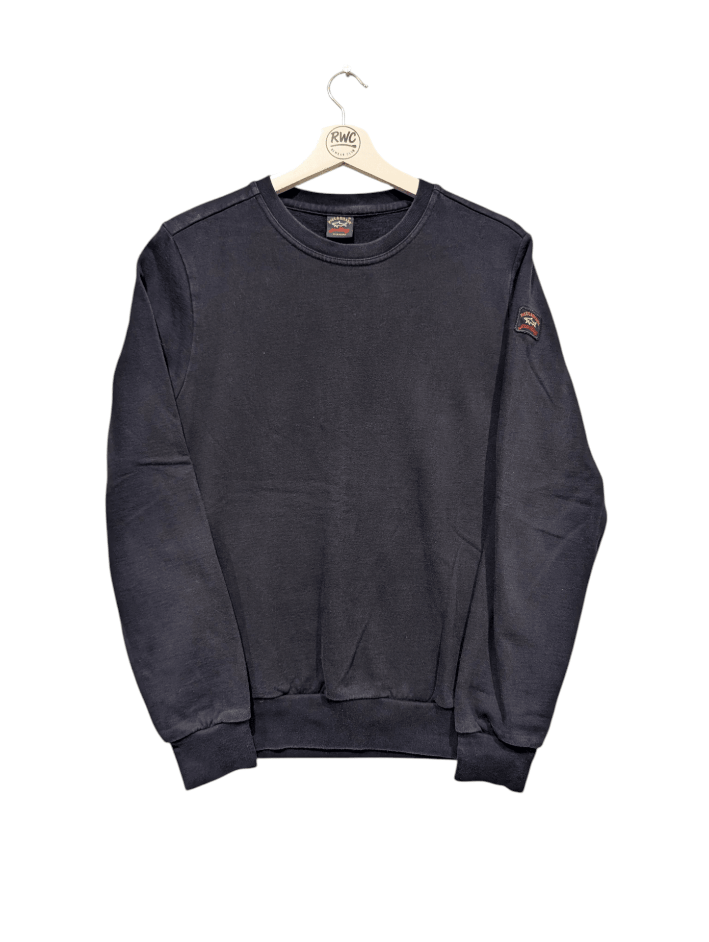 Paul & Shark Yachting Navy Sweatshirt Crewneck Mens Jumper Size M - REWEAR CLUB