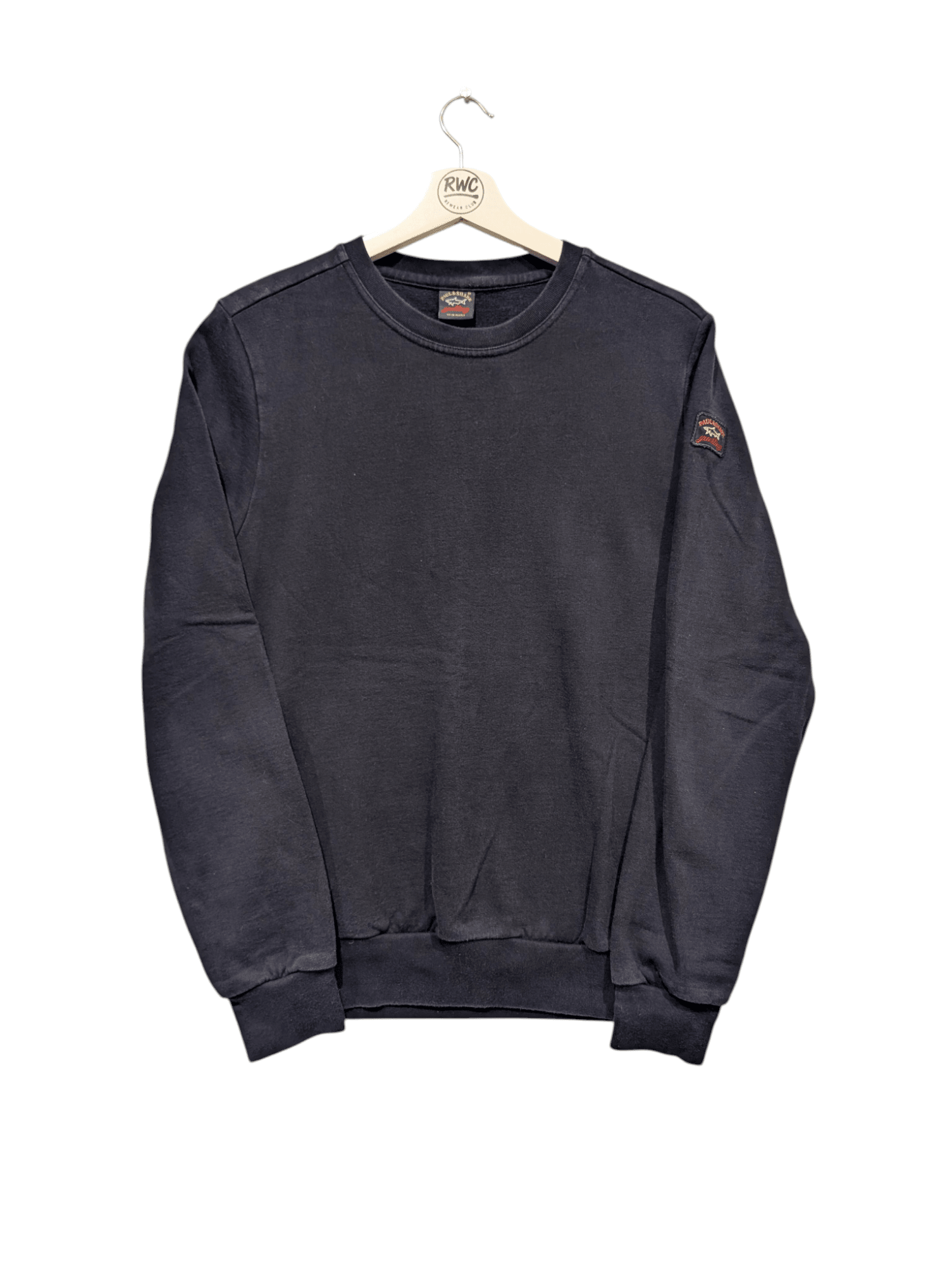 Paul & Shark Yachting Navy Sweatshirt Crewneck Mens Jumper Size M - REWEAR CLUB