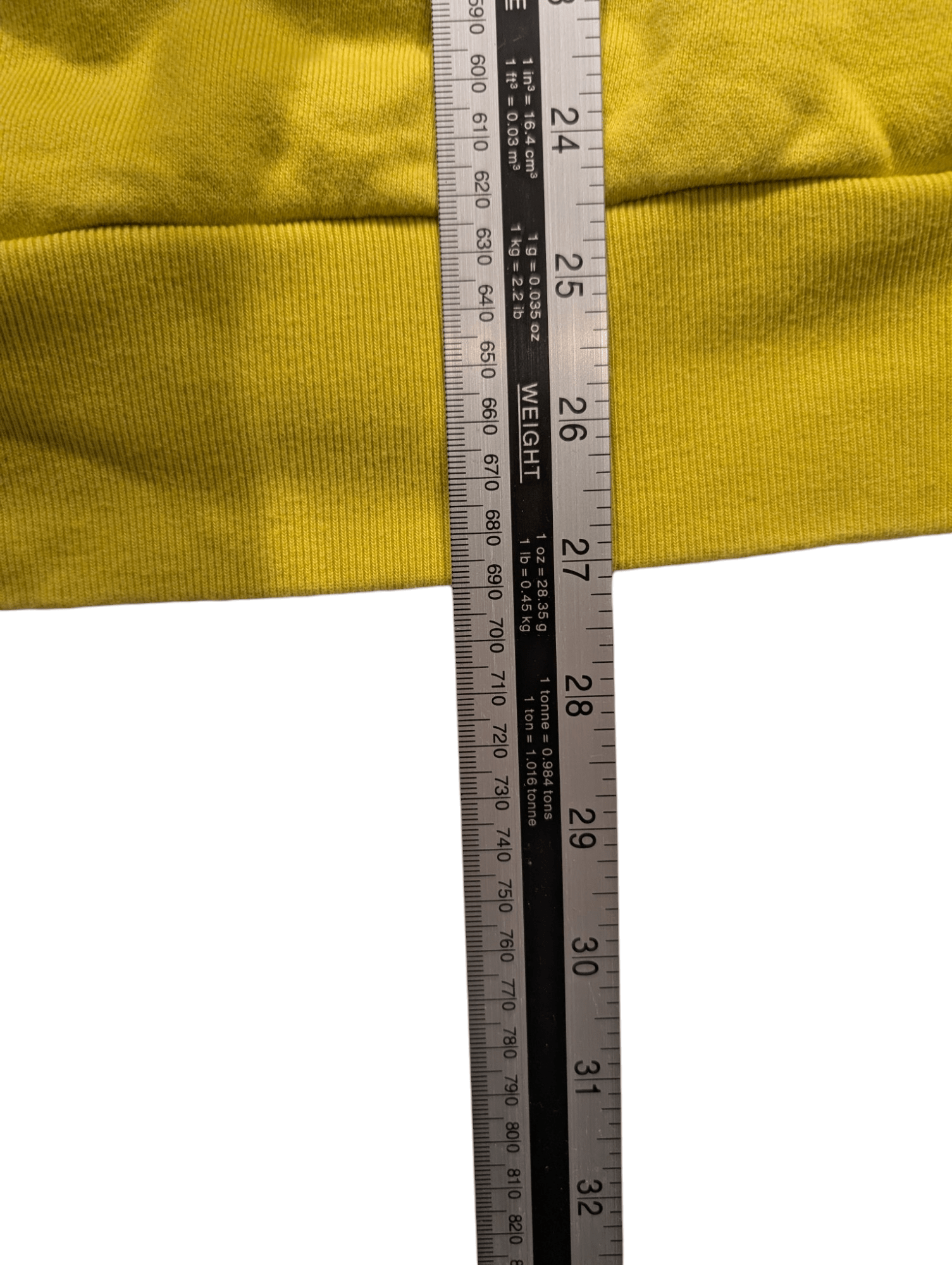 Paul Smith Men's Logo Hoodie Yellow Size Medium - REWEAR CLUB