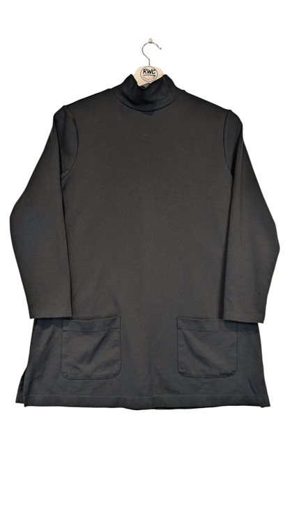 Ralph Lauren Women's Long Sleeved Tunic Top Black Size Large - REWEAR CLUB