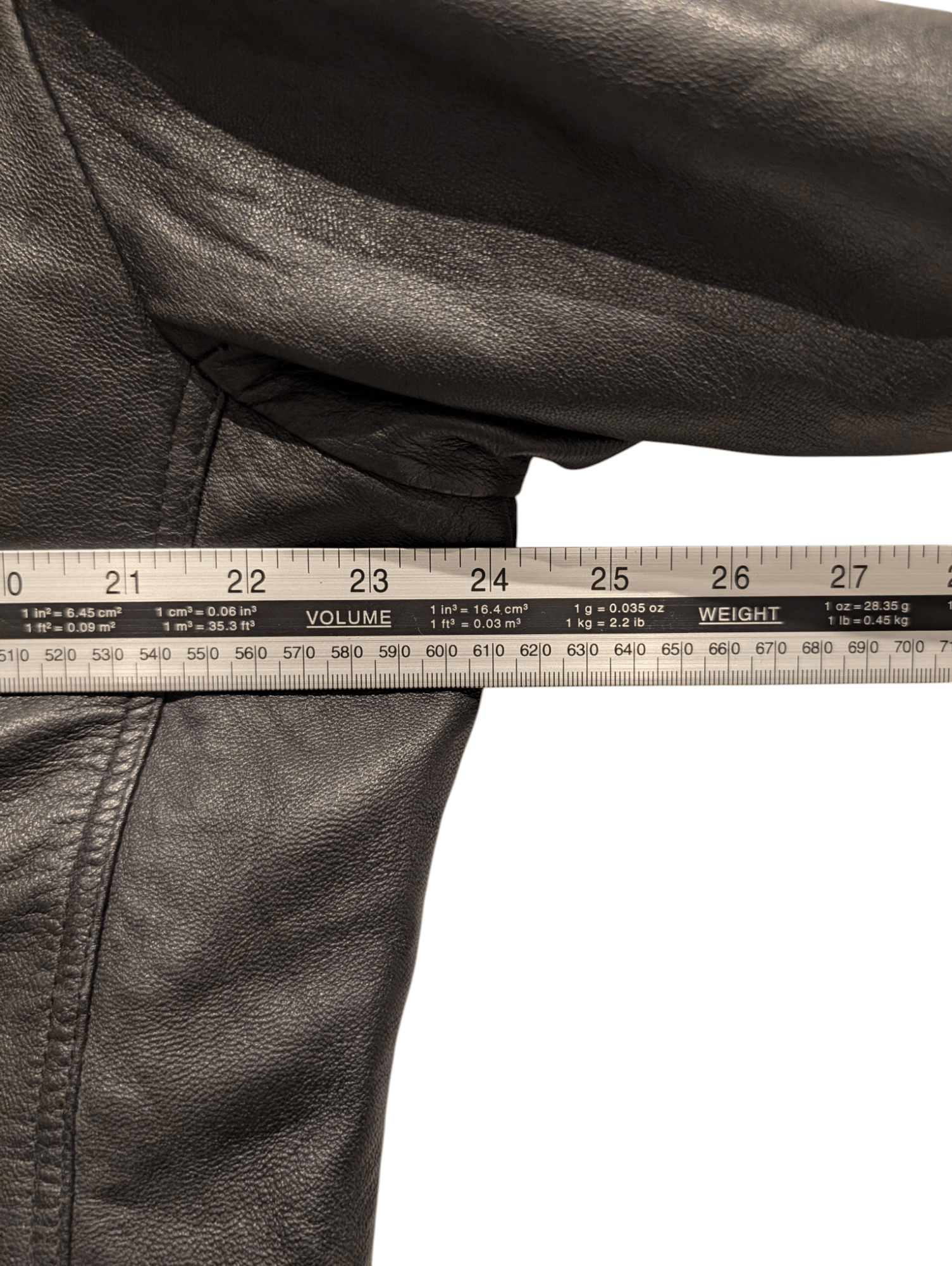 Real Leather Factory Men's Full Zip Leather Jacket Size Extra Large - REWEAR CLUB