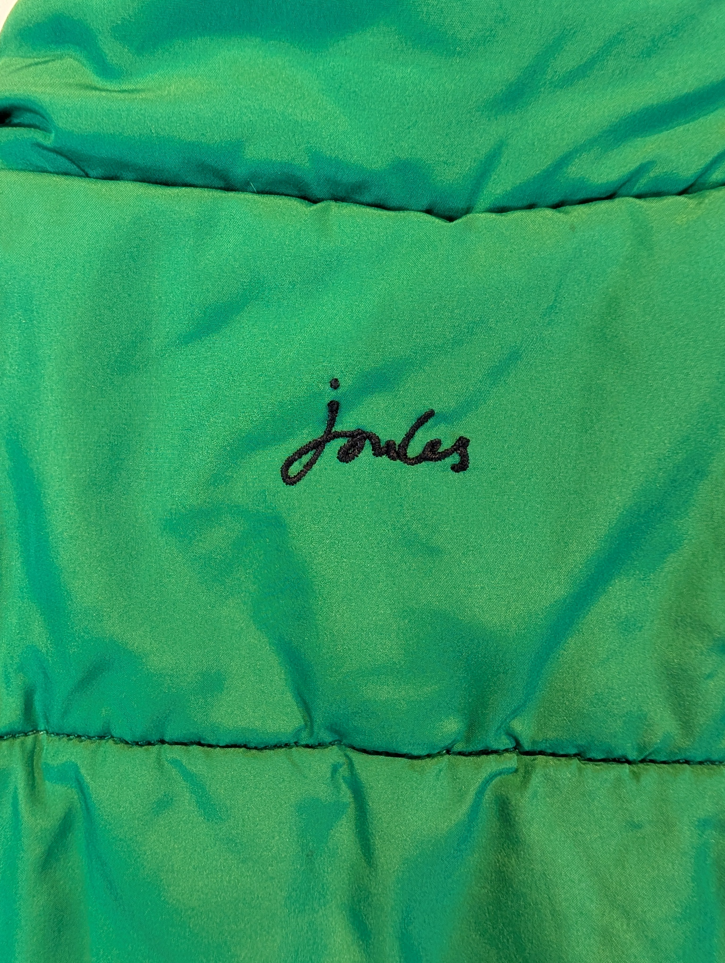 Joules Kids Gilet Green Size 9-10Y