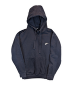 Nike Men's Logo Navy Hoodie Jumper Size Medium