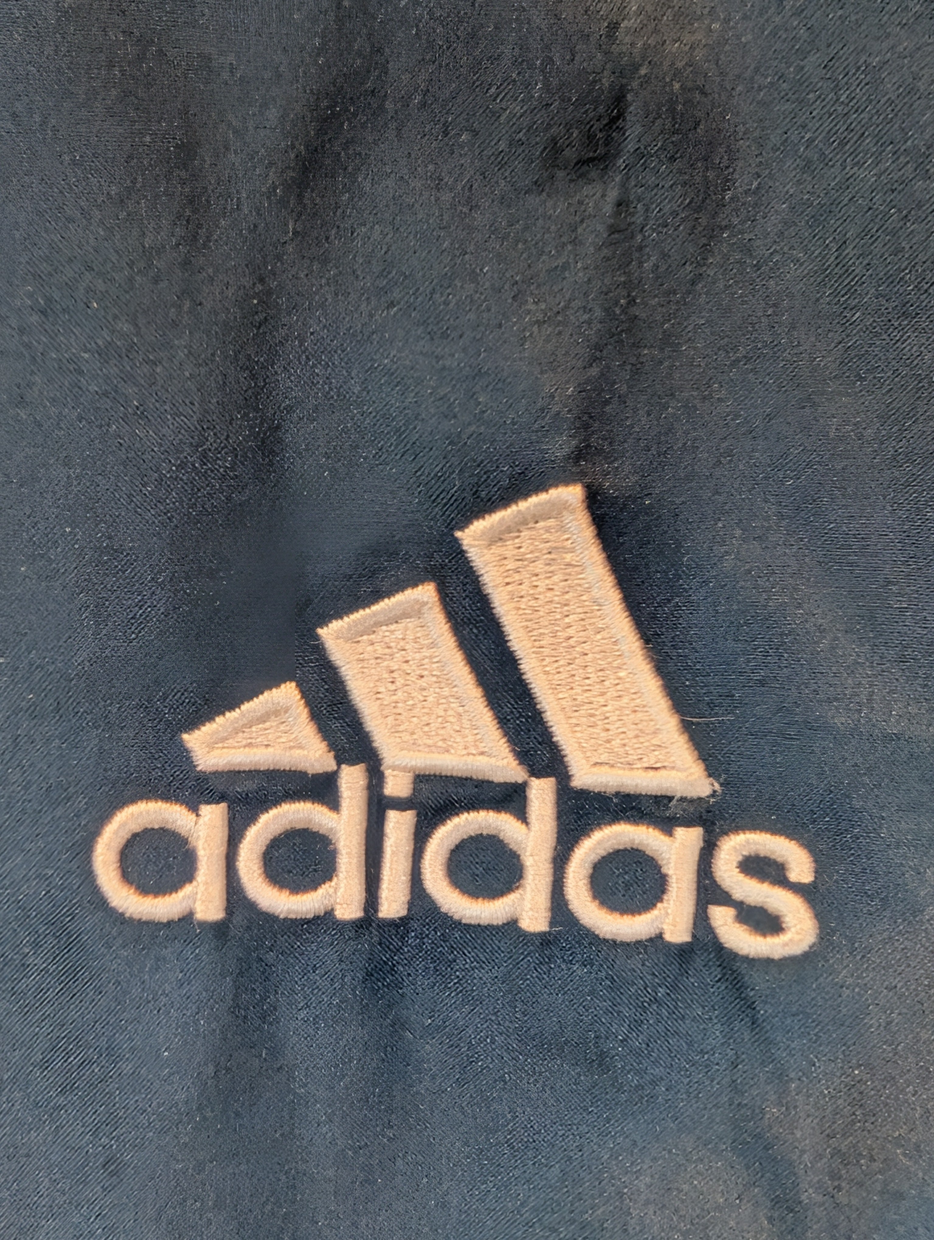 Vintage Adidas Men's Logo Navy / Grey Jacket Size Extra Large