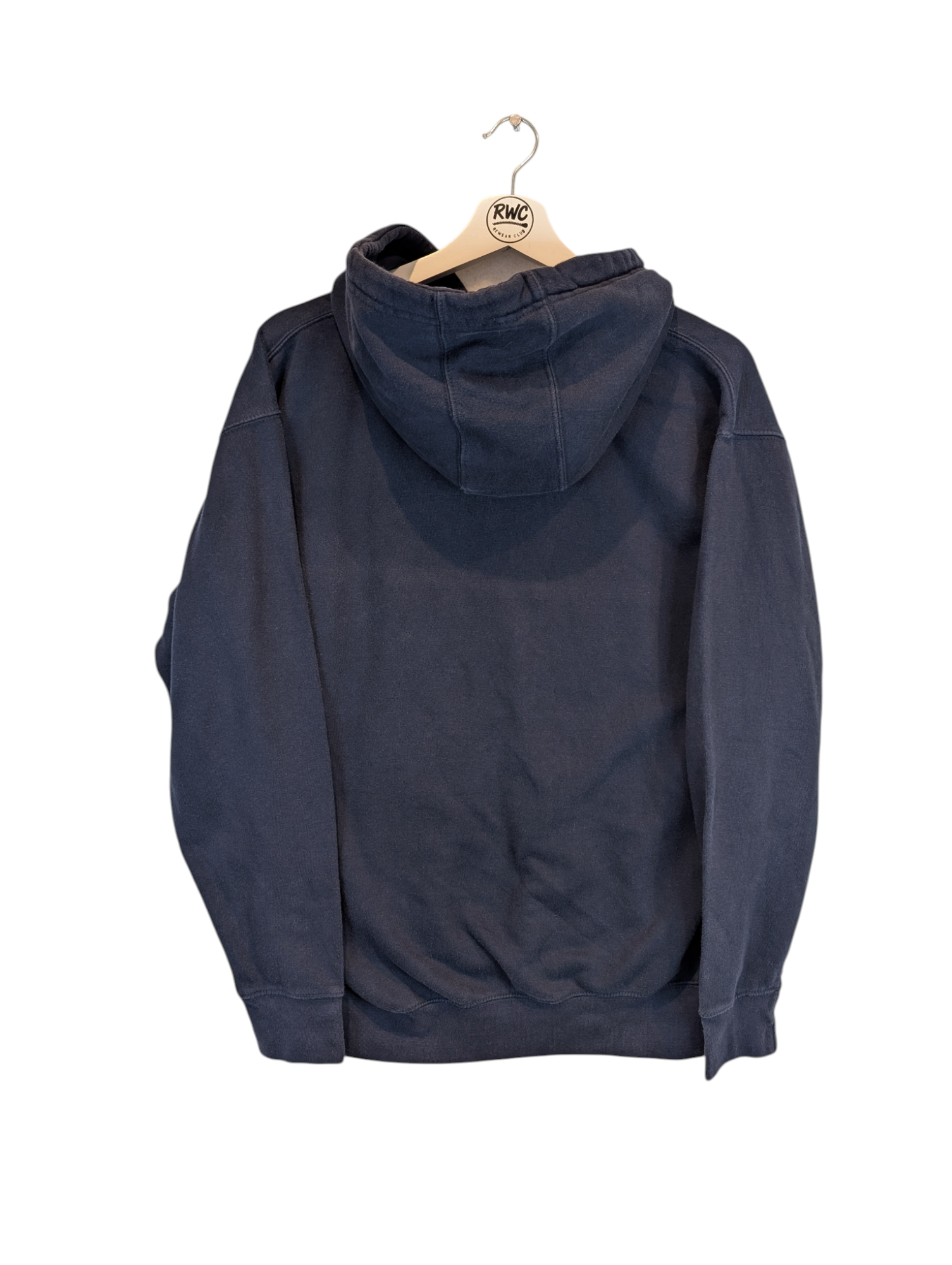 Nike Men's Logo Navy Hoodie Jumper Size Medium