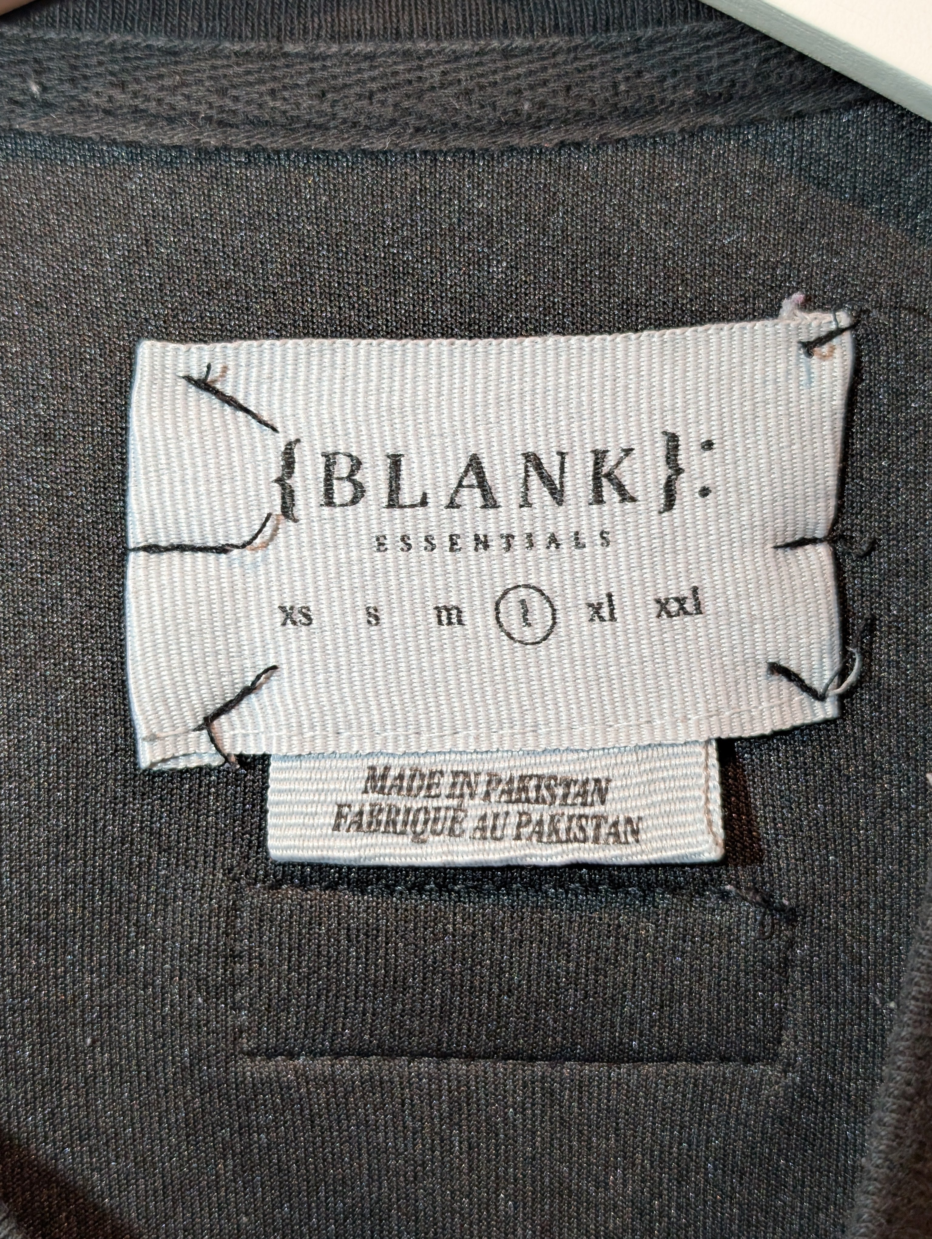 Blank Essentials Men's Oversized T-shirt Size Large